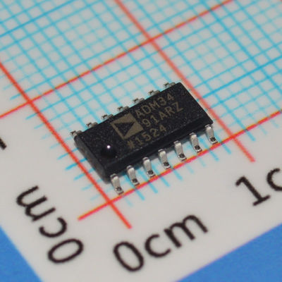 ADM3491ARZ: ตัวรับส่งสัญญาณ RS-485 3.3V, 16Mbps, ±15kV ESD, 1/8 Unit Load, SOIC-4, -40°C ถึง +85°C