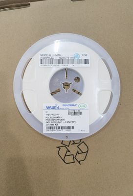 0402N5R6C500 5.6pF MLCC 50V C0G/NP0 ±0.25pF Tol 0402 -55°C ถึง +125°C