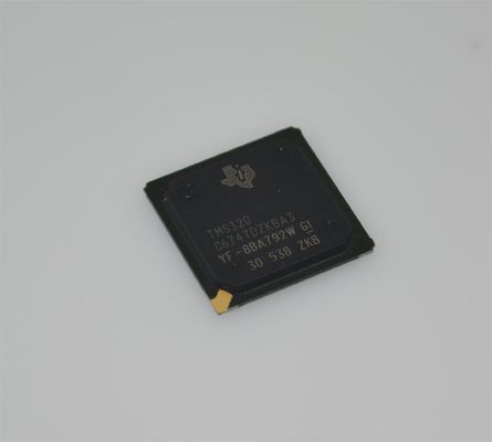 TMS320C6747DZKBA3 DSP แบบ Dual-Core 456MHz 3648MBPS 32KB L1 Cache 256KB RAM BGA-256 -40°C ถึง +100°C Industrial DSP