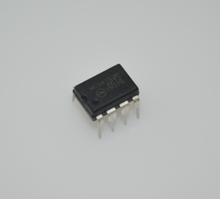 MC34152PG ไดรเวอร์ MOSFET คู่ 1.5A กระแสสูงสุด แรงดันไฟ 12V-18V เวลาขึ้น/ลง 50ns DIP-8 -40°C ถึง +85°C