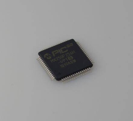 PIC32MX250F256H-I/PT MCU 32 บิตที่มีประสิทธิภาพสูง พร้อม 256KB แฟลช 64KB แรม 50MHz ความเร็ว USB OTG พลังงานต่ําและอุปกรณ์ล้อมแข็งแรงสําหรับการออกแบบที่ฝัง