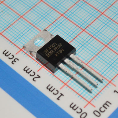 IRF4905LPBF P-Channel MOSFET 55V/-74A Ultra-Low 20mΩ RDS ((on) Avalanche เรตติ้ง TO-220AB ไม่มีหมึก ประสิทธิภาพสูง น่าเชื่อถือสําหรับการควบคุมพลังงานและมอเตอร์