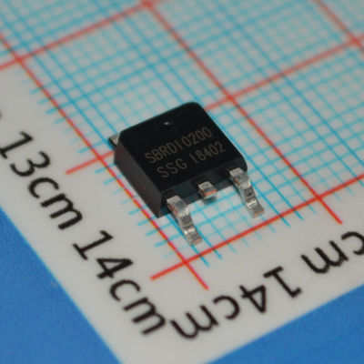 SBRD10200TR 100V 20A SBR ไดโอดบริดจ์แบบเรียงกระแสพร้อม Vf ต่ำ ประสิทธิภาพสูง <155°C TJ ทนต่อไฟกระชาก ได้รับการรับรอง AEC-Q101 สำหรับยานยนต์และไดรฟ์มอเตอร์แบบมีแปรงสำหรับอุตสาหกรรม