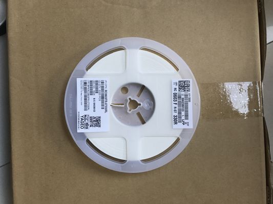 RC0603FR-07330RL ตัวต้านทานตรวจจับกระแสไฟฟ้า 330mΩ เคส 0603 ความคลาดเคลื่อน 1% ค่าสัมประสิทธิ์อุณหภูมิ (TCR) 100ppm/°C พิกัด 0.1W เทคโนโลยีฟิล์มบาง ปราศจากฮาโลเจน เป็นไปตามมาตรฐาน RoHS สำหรับการจัดการพลังงานและการตรวจสอบแบตเตอรี่