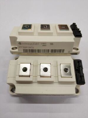FF100R12KS4 1200V/100A โมดูล IGBT แบบ 3-in-1 พร้อมเบรกเกอร์ในตัว, Low VCE(sat), สวิตชิ่งความเร็วสูง, การสูญเสียน้อย, NTC ในตัว, แผ่นฐานแยกสำหรับไดรฟ์อุตสาหกรรมและอินเวอร์เตอร์พลังงานแสงอาทิตย์