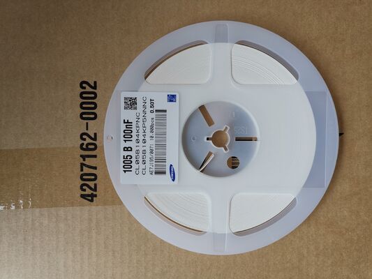 0402 X5R MLCC ขนาดเล็ก 0.1μF ความจุสูง 16V ความมั่นคงความถี่สูง ESR ต่ํา RoHS ตรง ความน่าเชื่อถือสูงสําหรับการแยกแยกและกรองที่ระดับสูงในอิเล็กทรอนิกส์คอมแพคต์