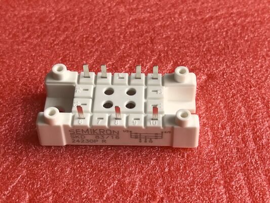 SKD83 16 1600V 83A โมดูลไดโอด์คู่ ความดันต่อหน้าต่ําสุด การฟื้นฟูความอ่อนเร็ว ความเร็วสูง ความแรงกระแสไฟฟ้าสูง ความโดดเดี่ยวที่แข็งแรง EconoDUAL3 Package สําหรับเครื่องปรับความแรงหนักและการปั่นอุตสาหกรรม