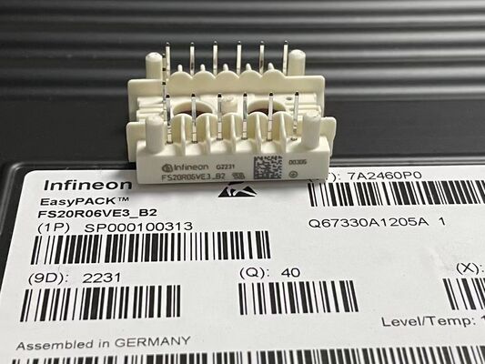 FS20R06VE3_B2 600V 20A โมดูล IGBT เทคโนโลยี Trenchstop Low VCEsat Fast Switching Integrated NTC PressFIT Contact High Power Density ECONOIM-3 สำหรับไดรฟ์