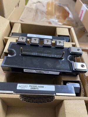 PM100CL1A060 600V 100A IPM รุ่นที่ 5 CSTBTTM VCE ต่ํา ((sat) 1.75V เครื่องขับเคลื่อนและป้องกันชิป Temp Sensor Output UL