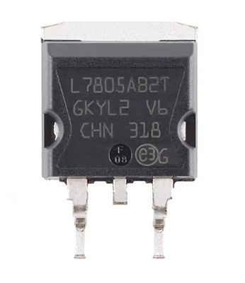 L7805ABD2T-TR 5V 1.5A เครื่องควบคุมความดันคงที่ TO-263-3 D2PAK (2 Leads + Tab) TO-263AB Package Thermal and Short-circuit Protection ±2% ความอดทนในการออก -40°C ถึง +125°C ระดับเกรดรถยนต์