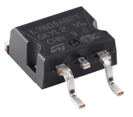 L7805ABD2T-TR 5V 1.5A เครื่องควบคุมความดันคงที่ TO-263-3 D2PAK (2 Leads + Tab) TO-263AB Package Thermal & Short-circuit Protection ±2% ความอดทนในการออก -40°C ถึง +125°C ระดับเกรดรถยนต์