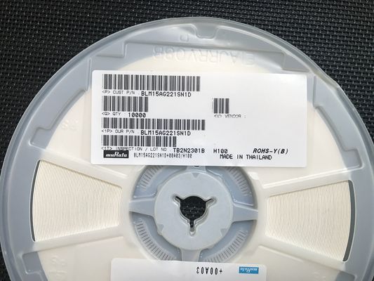 BLM15AG221SN1D 220Ω Ferrite Bead 0402 (1005 เมตร) 1A ปัจจุบันระดับสูง ความขัดขวางสูง@100MHz, Wide Temp -55°C ถึง +125°C AEC-Q200