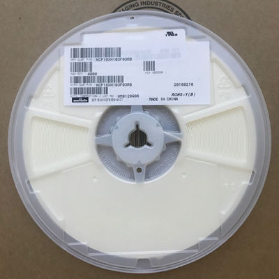 NCP18XH103F03RB: 10kΩ NTC Thermistor, 0603 ขนาด, ความแม่นยํา ± 1%, -40 °C ถึง + 125 °C, พลังงาน 100mW, AEC-Q200