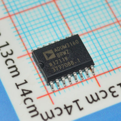 ADUM3160BRWZ ตัวแยก USB 2.5kV ความเร็วเต็ม/ต่ำ 16Mbps 3V-5.5V SOIC-16 -40°C ถึง +105°C