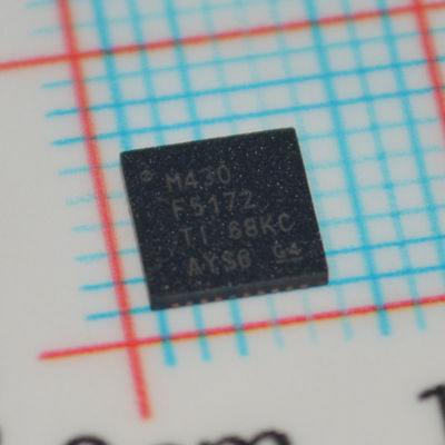 MSP430F5172IRSBR 16MHz Ultra-Low Power MCU แฟลช 32KB แรม 4KB ADC 12 บิต QFN-32 0.1μA นอน -40°C ถึง +85°C