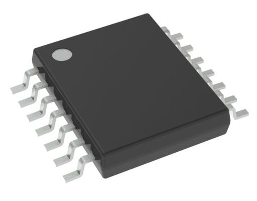 TLC374CPWR Quad CMOS Comparator 2μs การตอบสนอง 2.7-16V จําหน่าย 1mV Offset Push-Pull Output TSSOP-14 -40°C ถึง +125°C ระดับอุตสาหกรรม