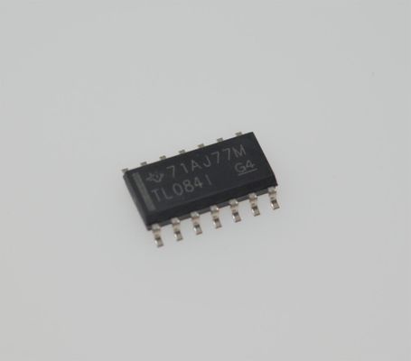 TL084IDR Quad JFET Op Amp 4MHz ความกว้างแบนด์ 13V/μs อัตราการสลู ± 18V การให้บริการ 3pA ความคัดค้านการเข้า SOIC-14 -40°C ถึง +125°C