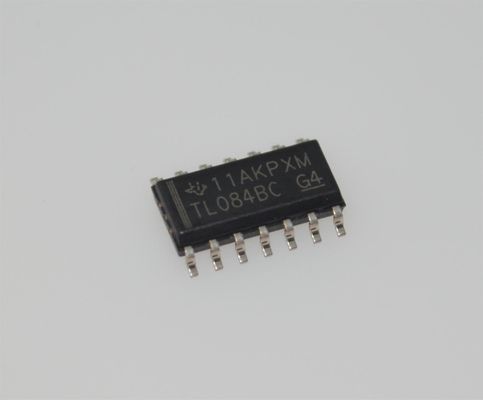 TL084BCDR Quad JFET-Input Op Amp 4MHz ความกว้างแบนด์ 13V/μs อัตราการสล็อว์ ± 18V การให้บริการ 3pA ความคัดค้านการเข้า SOIC-14 -40°C ถึง +125°C