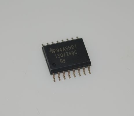 ISO7240CDWR ตัวแยกสัญญาณดิจิทัล 4 ช่องสัญญาณ พร้อมความเร็ว 100Mbps CMTI สูง (50kV/µs) ช่วงแรงดันไฟฟ้ากว้าง (3V-5.5V) ใช้พลังงานต่ำ ป้องกัน ESD ที่แข็งแกร่ง และแพ็คเกจ SOIC-16