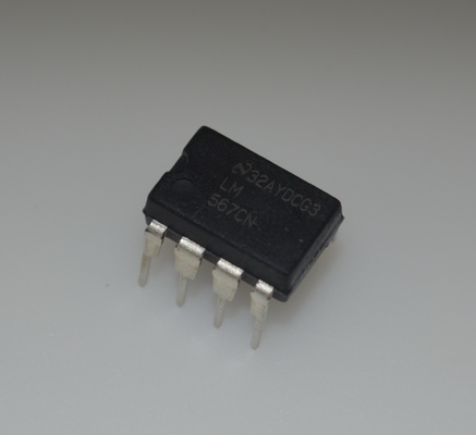 LM567CN Tone Decoder/Lock Detector IC พร้อมความถี่ที่สามารถเขียนโปรแกรมได้ (0.01Hz-500kHz), ความคุ้มกันเสียงสูง 20mA Output Sink Wide Supply Range (4.75V-9V) แพ็คเกจ DIP-8