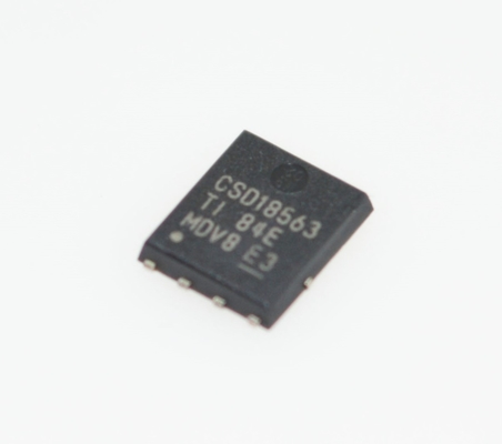 CSD18563Q5A MOSFET 60V 1.7mΩ RDS(on) 300A กระแสไฟฟ้า สวิตชิ่งเร็ว คุณสมบัติ AEC-Q101 ที่ผ่านการรับรอง ประสิทธิภาพความร้อนที่เหนือกว่า แพ็คเกจ D2PAK-7 สำหรับยานยนต์และพลังงาน