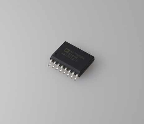 AD7705BRZ ADC 16 บิต ความละเอียดเสียงต่ํา 3V / 5V การทํางานบนชิป ฟิลเตอร์ SPI อินเตอร์เฟซ พลังงานต่ํา -40 °C ถึง + 85 °C ระดับอุตสาหกรรม