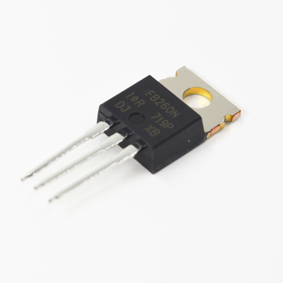 IRFB260NPBF 200V 46A MOSFET 36mΩ RDS ((on) การเปลี่ยนเร็วไปยัง-220 Avalanche เรตติ้ง เหมาะสําหรับเครื่องแปลงพลังงานและเครื่องขับเคลื่อนมอเตอร์