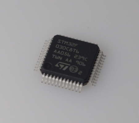 STM32F030C8T6 ไมโครคอนโทรลเลอร์ Cortex-M0 48MHz หน่วยความจำแฟลช 64KB แรม 8KB ADC 12 บิต ราคาประหยัด ทนทานต่อแรงดันไฟฟ้า 5V 37 GPIOs และช่วงอุณหภูมิกว้างสำหรับการออกแบบฝังตัวที่ทนทาน