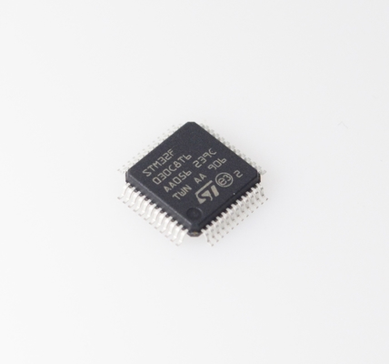 STM32F030C8T6 ไมโครคอนโทรลเลอร์ Cortex-M0 48MHz หน่วยความจำแฟลช 64KB แรม 8KB ADC 12 บิต ราคาประหยัด ทนทานต่อแรงดันไฟฟ้า 5V 37 GPIOs และช่วงอุณหภูมิกว้างสำหรับการออกแบบฝังตัวที่ทนทาน