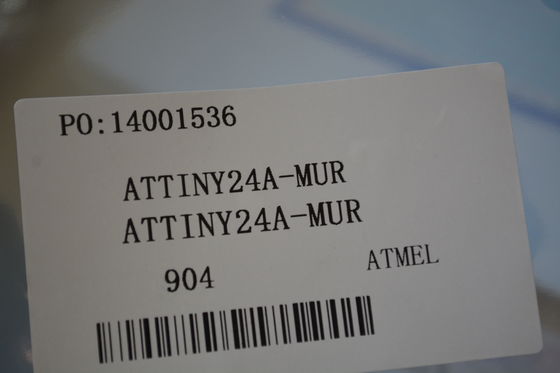 ATTINY24A-MUR ไมโครคอนโทรลเลอร์ AVR 8 บิต พร้อมหน่วยความจำแฟลช 2KB ความเร็ว 12MHz EEPROM 128B ขา I/O 12 ขา การทำงาน 1.8V-5.5V -40°C ถึง +85°C และใช้พลังงานต่ำพิเศษสำหรับการออกแบบขนาดกะทัดรัด