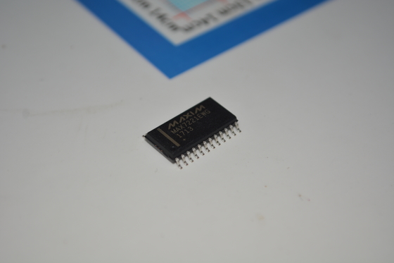 MAX7221EWG+T 8-digit LED Display Driver พร้อมอินเตอร์เฟซ SPI 10MHz Serial Data Rate 2.7V-5.5V การทํางาน