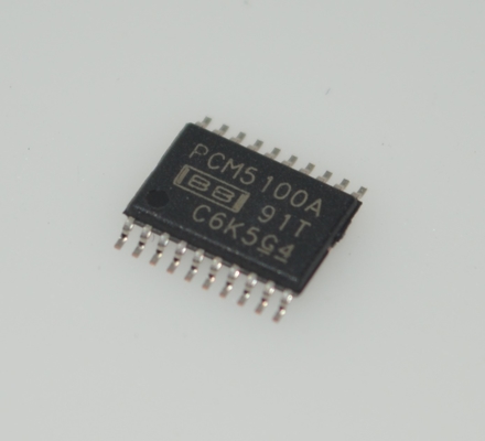 PCM5100APWR Advanced 32-bit 384kHz Stereo DAC 112dB SNR, <0.001% THD+N Integrated LP Filter 2VRMS Output Low Jitter Single Supply (2.7-5.5V) TSSOP-16 ขนาดเล็กสําหรับเสียง Hi-Fi พกพา