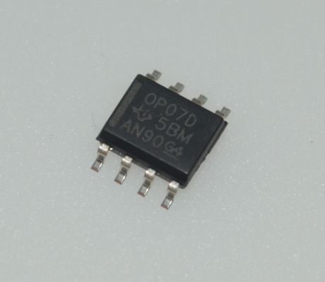 OP07DDR Precision Op-Amp w/ Low Vos Drift and Noise CMRR/PSRR สูง โลตติจ์กว้างคง ไม่มีการชดเชยภายนอก เหมาะสําหรับเครื่องมือ