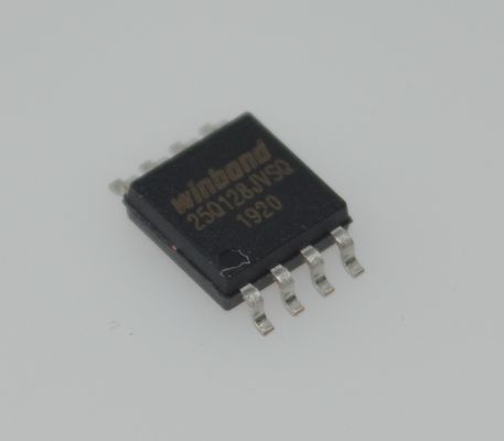W25Q128JVSIQ 128Mb (16MB) SPI NOR Flash พร้อม Quad/DUAL I/O อัตรา Clock 133MHz คุณสมบัติ Sector 4KB Uniform และ Page 256B สถาปัตยกรรมที่ยืดหยุ่น ประสิทธิภาพสูง และใช้พลังงานต่ำ