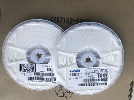 C0603C101J5GACTU ตัวเก็บประจุเซรามิก 100pF 50V C0G/NP0 0603 ความคลาดเคลื่อน 5% เสถียรภาพสูง ESR ต่ำพิเศษ และบรรจุภัณฑ์แบบ Tape and Reel สำหรับวงจรความถี่สูง
