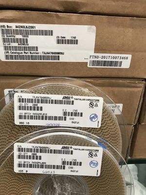 TAJA475K010RNJ ตัวเก็บประจุแทนทาลัม 4.7μF 10V ค่าความคลาดเคลื่อน 10% เคส 1310 ESR ต่ำ ความน่าเชื่อถือสูง ผ่านการรับรอง AEC-Q200 ช่วงอุณหภูมิกว้าง สำหรับยานยนต์และงานอุตสาหกรรม