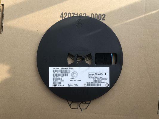 ป้องกันสายข้อมูลความเร็วสูงด้วย ESD5Z3.3T1G 3.3V การจับแบบเดียวในทิศทาง ความจุต่ําสุดและการตอบสนองต่ํากว่านาโนวินาทีในกล่อง SOD-523 แบบเล็ก