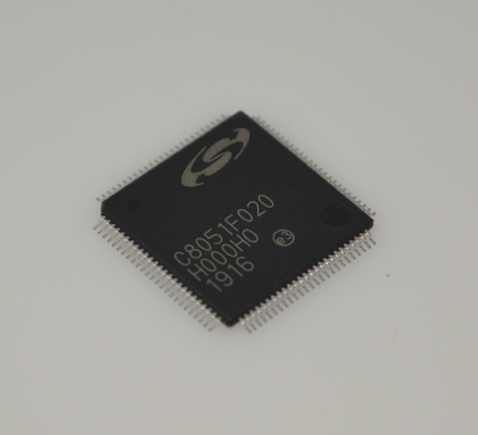 C8051F020-GQR ความเร็วสูง 25 MIPS 8052 Core 64KB In-System Flash 4.5KB RAM ADC 12 บิท DAC สอง 12 บิท 64 พิน LQFP อุตสาหกรรม Temp Range วงกว้าง