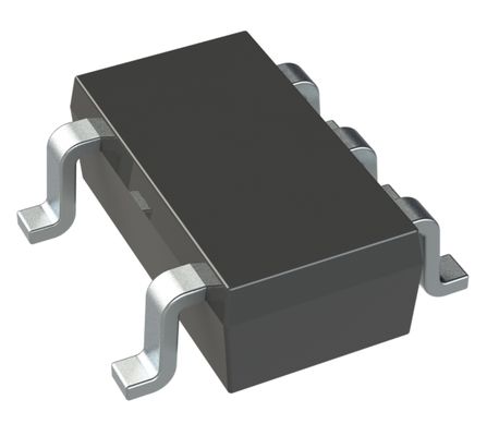 AP2821KTR-G1 สวิตช์โหลดช่องสัญญาณเดียว 36V 2A Ultra-Low 60mΩ Rds(on) ลอจิก 1.2V ถึง 5.5V เริ่มต้นอย่างรวดเร็ว 20μs ป้องกันกระแสย้อนกลับที่แท้จริง ป้องกันความร้อนและกระแสไฟ -40°C ถึง +125°C