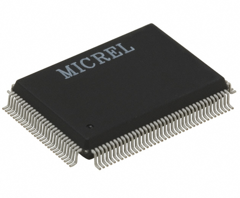 KSZ8997 9-Port 10/100 Managed Switch with QoS VLAN Energy Detection Auto-MDI/MDIX 3.3V Operation Industrial Temper (-40°C ถึง +85°C) แพคเกจ PQFP 128 ปินและการจัดการการจราจรระดับสูง