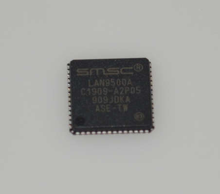 LAN9500A-ABZJ Advanced USB 2.0 to 10/100 Ethernet Controller with Hi-Speed 480Mbps Integrated MAC/PHY & EEPROM Ultra-Low Power Industrial Temp ESD ที่แข็งแกร่งและ QFN 36 ปินที่คอมแพคต์สําหรับการออกแบบที่ฝัง