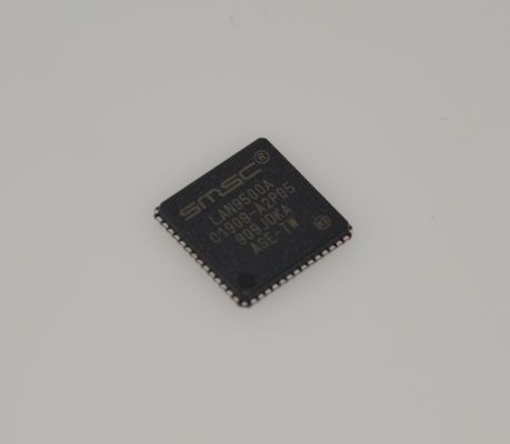 LAN9500A-ABZJ Advanced USB 2.0 to 10/100 Ethernet Controller with Hi-Speed 480Mbps Integrated MAC/PHY and EEPROM Ultra-Low Power Industrial Temp ESD ที่แข็งแกร่งและ QFN 36 ปินที่คอมแพคต์สําหรับการออกแบบที่ฝัง