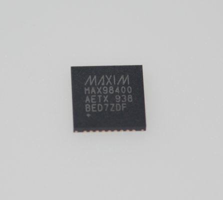 MAX98400A แอมเปอร์ประเภท D ด้วยผลิต 20W ประสิทธิภาพ 92% การควบคุม I2C การกระตุ้นที่บู๊สต์ 8ms การเริ่มต้น การป้องกันเต็มที่ และเสียง 6.5μV สําหรับเสียงพกพาพรีเมียม