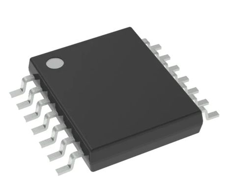 SN74LVC14APWR อินเวอร์เตอร์ทริกเกอร์แบบ Schmitt 6 ช่องสัญญาณ พร้อม VCC กว้าง 1.65-5.5V, tp สูงสุด 10ns, ICC ต่ำ 0.5µA, ไดรฟ์เอาต์พุต ±24mA, การป้องกัน HBM ESD, แพ็คเกจ TSSOP-14 และพิกัด -40°C ถึง +125°C