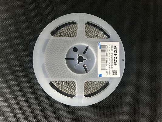 CL21F225ZOFNNNE MLCC 2.2µF High Capacitance ±80% Tol 25V Rating Z5U Dielectric 0805 Case Compact Size +10°C to +85°C Range General Purpose Tape and Reel