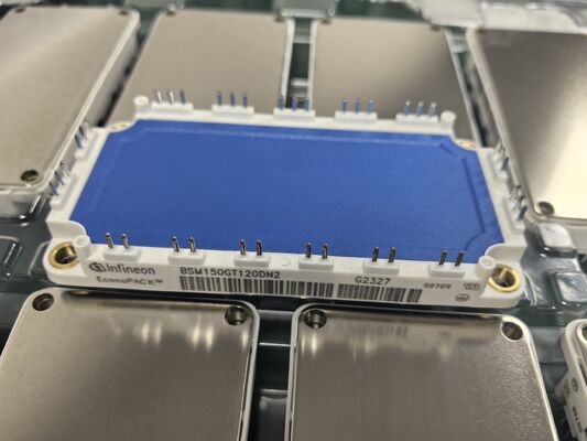 BSM150GT120DN2 1200V/150A IGBT Module Low VCE ((sat) High Speed Switching Loss Low Built-in NTC Isolated Baseplate Industrial Grade สําหรับเครื่องขับเคลื่อนมอเตอร์ภารกิจหนัก และอุตสาหกรรม UPS