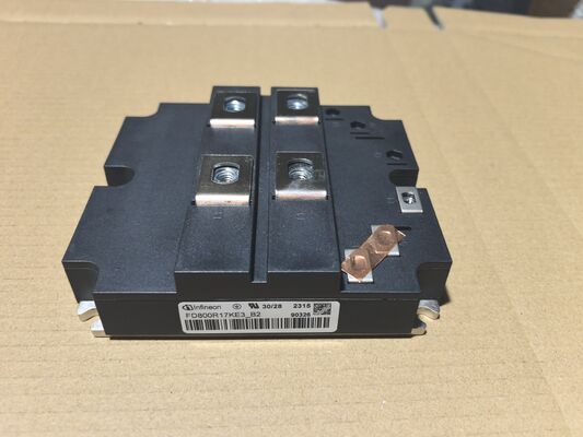 FD800R17KE3_B2 โมดูล IGBT 1700V/800A เทคโนโลยี Press-Fit, VCE(sat) ต่ำ, การสวิตช์ความเร็วสูง, การสูญเสียน้อย, แผ่นฐานแยก, เซ็นเซอร์ NTC, เกรดอุตสาหกรรมสำหรับระบบขับเคลื่อนการลากจูงและงานอุตสาหกรรมหนัก