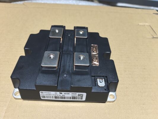 FD1200R17HP4-K_B2 โมดูล IGBT 1700V/1200A เทคโนโลยี Press-Fit, VCE(sat) ต่ำ, การสวิตชิ่งความเร็วสูง, การสูญเสียน้อย, แผ่นฐานแยก, เซ็นเซอร์ NTC, เกรดอุตสาหกรรมสำหรับระบบขับเคลื่อนและงานหนัก