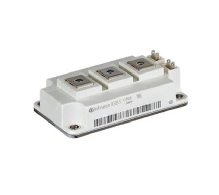 FF100R12KS4 1200V/100A โมดูล IGBT แบบ 3-in-1 พร้อมเบรกเกอร์ในตัว, Low VCE(sat), สวิตชิ่งความเร็วสูง, การสูญเสียน้อย, NTC ในตัว, แผ่นฐานแยกสำหรับไดรฟ์อุตสาหกรรมและอินเวอร์เตอร์พลังงานแสงอาทิตย์
