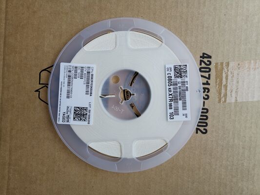 ความละเอียดสูง X7R 10nF MLCC ใน 0805 แพ็คเกจที่มีความแรง 50 วอลต์การจัดอันดับ ESR / ESL ทันทนาการในอุณหภูมิต่ํา